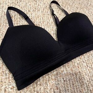 Joyspun Nylon Soft Black Demi Bra - Size XL